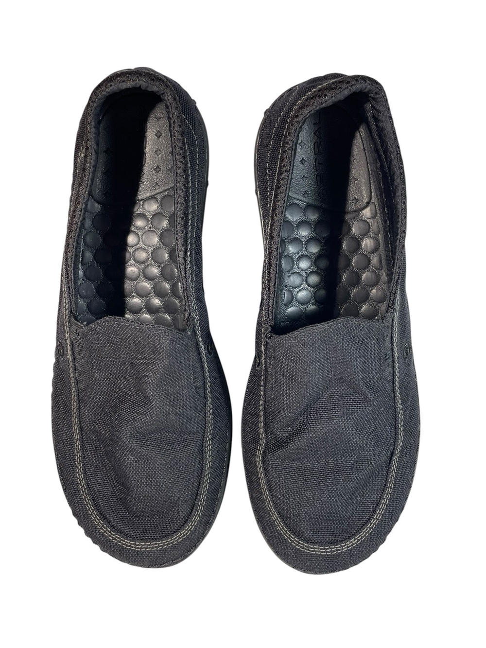 Astral Hemp Baker Black Unisex Sustainable Slip-On Sneaker Water Shoe Size W6.5